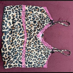 Empty Soda Printed Camo w Lace Top